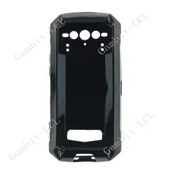 Durable Shockproof Silicone TPU Back Cover - Anti - Falling Case for Doogee V Max (Black)