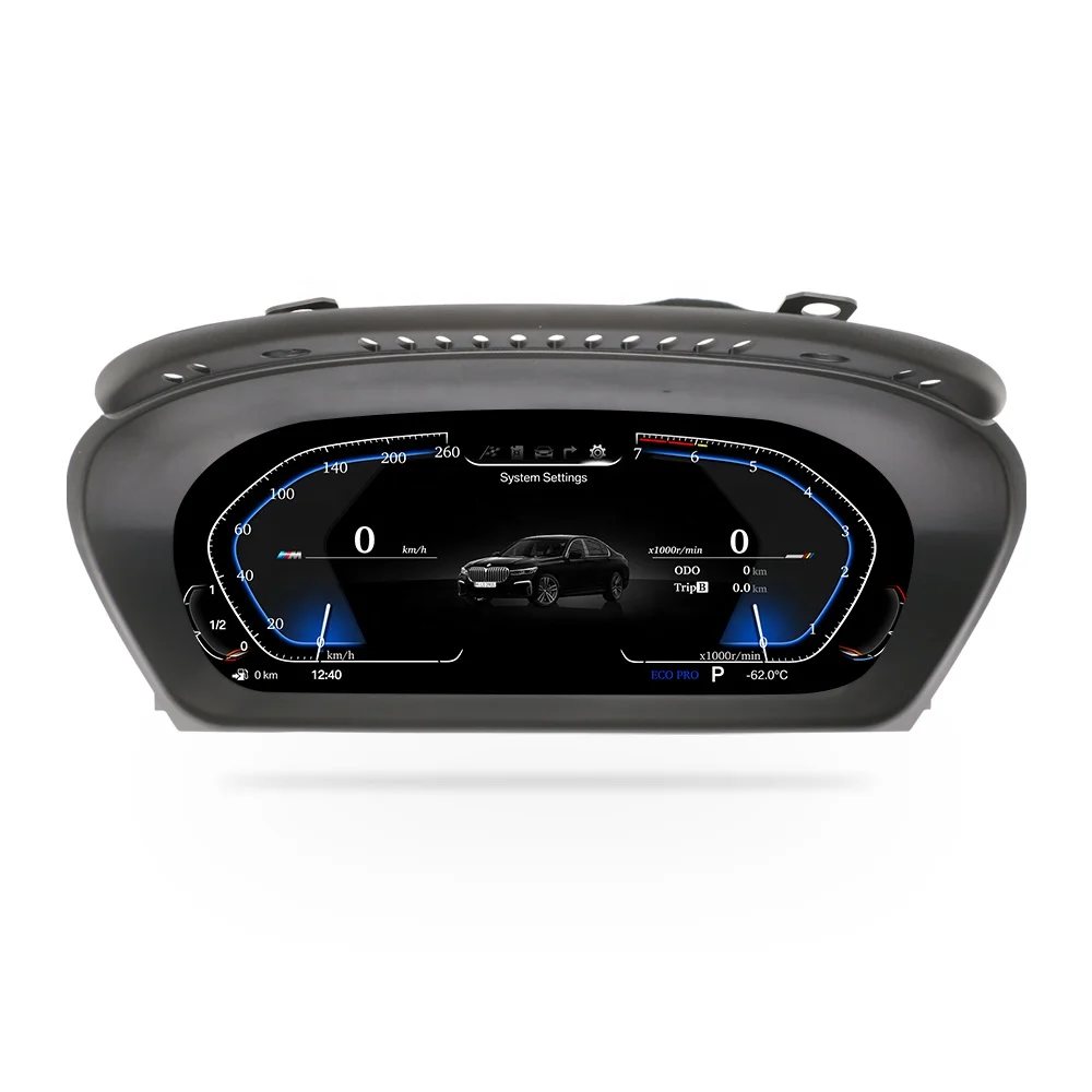 

12.3" IPS Car Dashboard Instrument Cluster For Bmw X5 Digital Cluster For F70 2007-2013 Cluster Dashboard