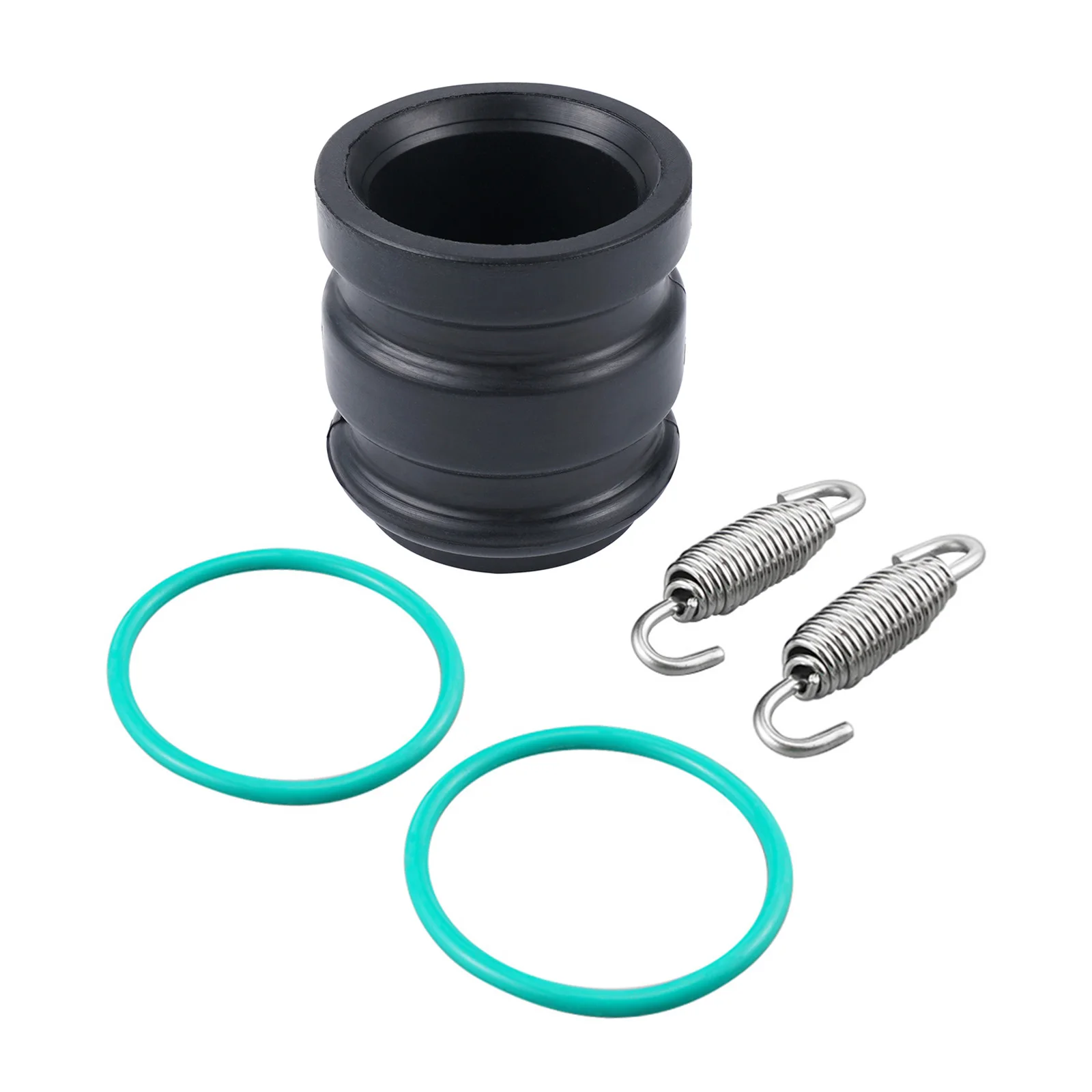Motorcycle Exhaust Coupler Kit Muffler Tailpipe Rubber Seal For KTM 250