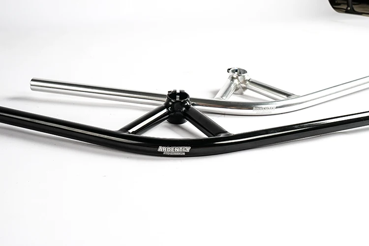 Ardently Fahrrad Integrierter Lenker Aluminiumlegierung Einförmiger Lenkervorbau Fixed Gear Vintage MTB Fahrradlenker mit Vorbau – Detail 18