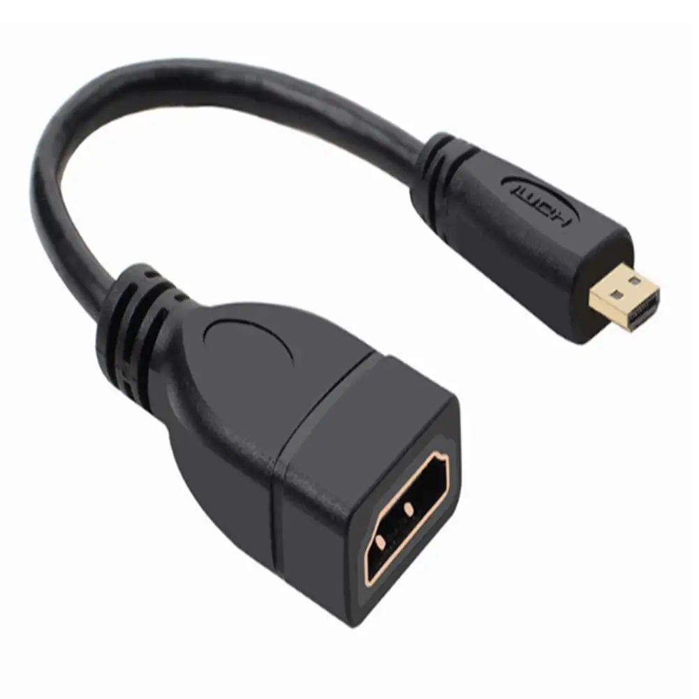 4K 60Hz Micro HDMI to HDMI Cable for Raspberry Pi 5 4, GoPro Hero 7 6 5, Sony A6000 A6300 Camera, High Speed 18Gbps HDR 15cm image 2