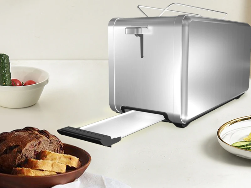 Long slot toaster
