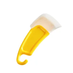 Silicone Kitchen Scraper Set for Easy Cleaning and Baking (Scraper)