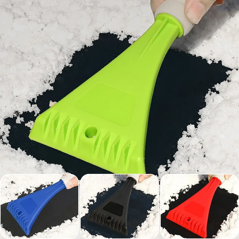 Car Windshield Snow Shovel Ice Scraper EVA Sponge Handle for Multifunctional Deicing Scrape Snow Cleaning Brush