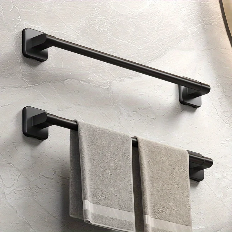 Towel Rack Towel Holder Bathroom Towel Holder Without Drilling Bathroom Towel Rack TowelBar Self-Adhesive Rack TowelRail