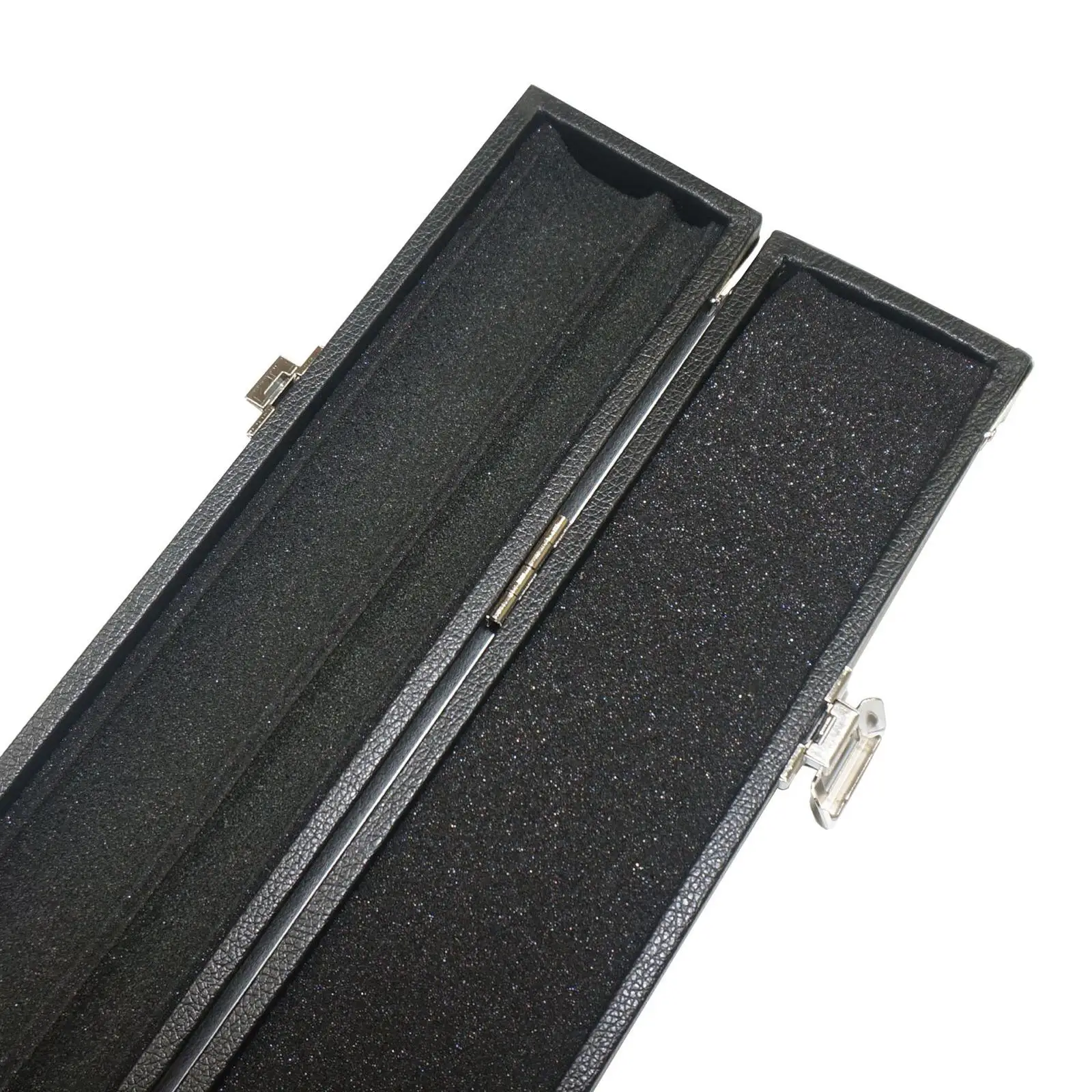 Pool Cue Carrying Case Sponge Protective Billiard Stick Carrying Case Wood PU Leather Pool Cue Pouch Billiard Rod Storage Bag