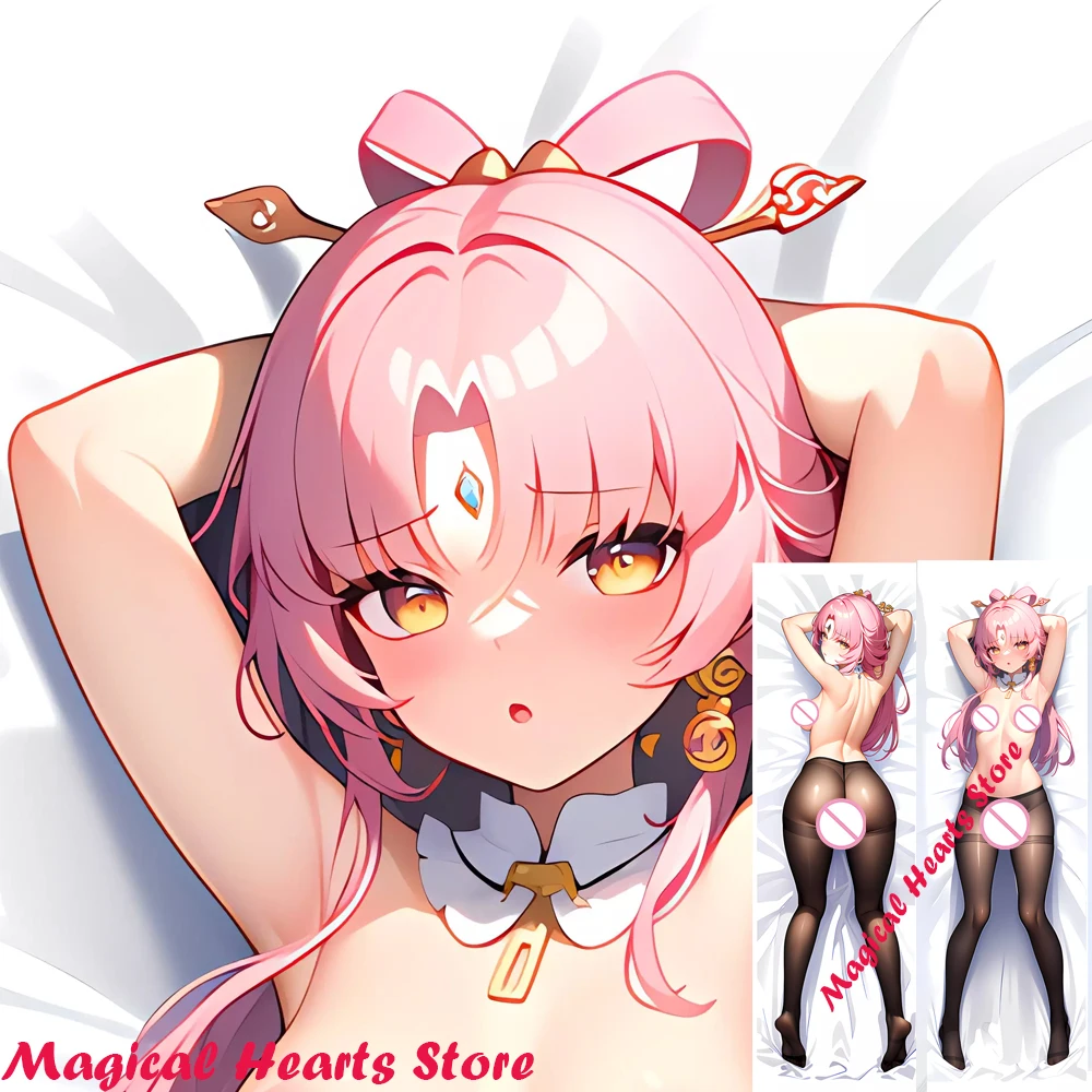 

Honkai Star Rail Fu xuan Dakimakura 2WAY Hugging Body Pillow Case Anime Pillow Cushion Cover Xmas Gifts