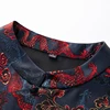 Tang Costume Print Dress Men Shirt Real Silk Short Sleeve Frog Summer Quality Gambiered Canton Gauze Easy Care Camisas De Hombre 3