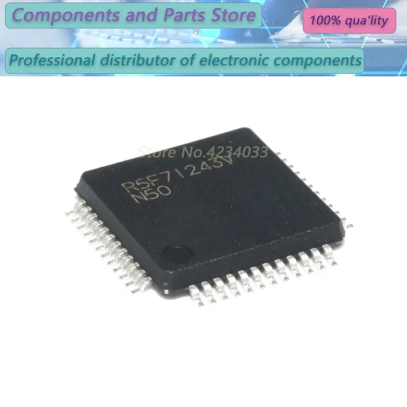 

5PCS R5F71243VN50 R5F71243VN5 R5F71243 LQFP-48 NEW100% R5F71 243VN50