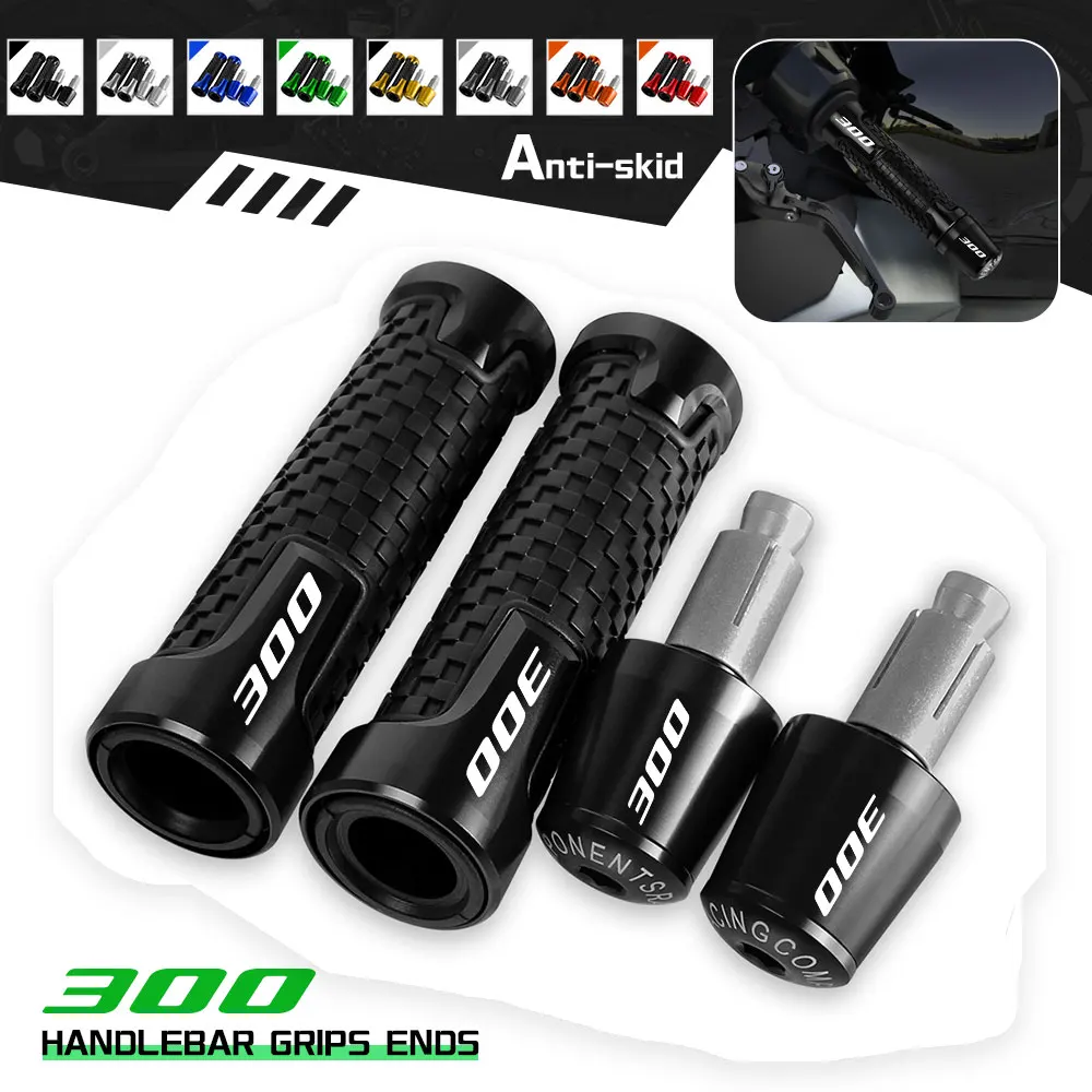 

FOR KAWASAKI NINJA 300 NINJA300 ABS EX300 2013- 2021 Motorcycle Handle Bar Handlebar Grips Ends Anti Vibration Slider Plug Parts