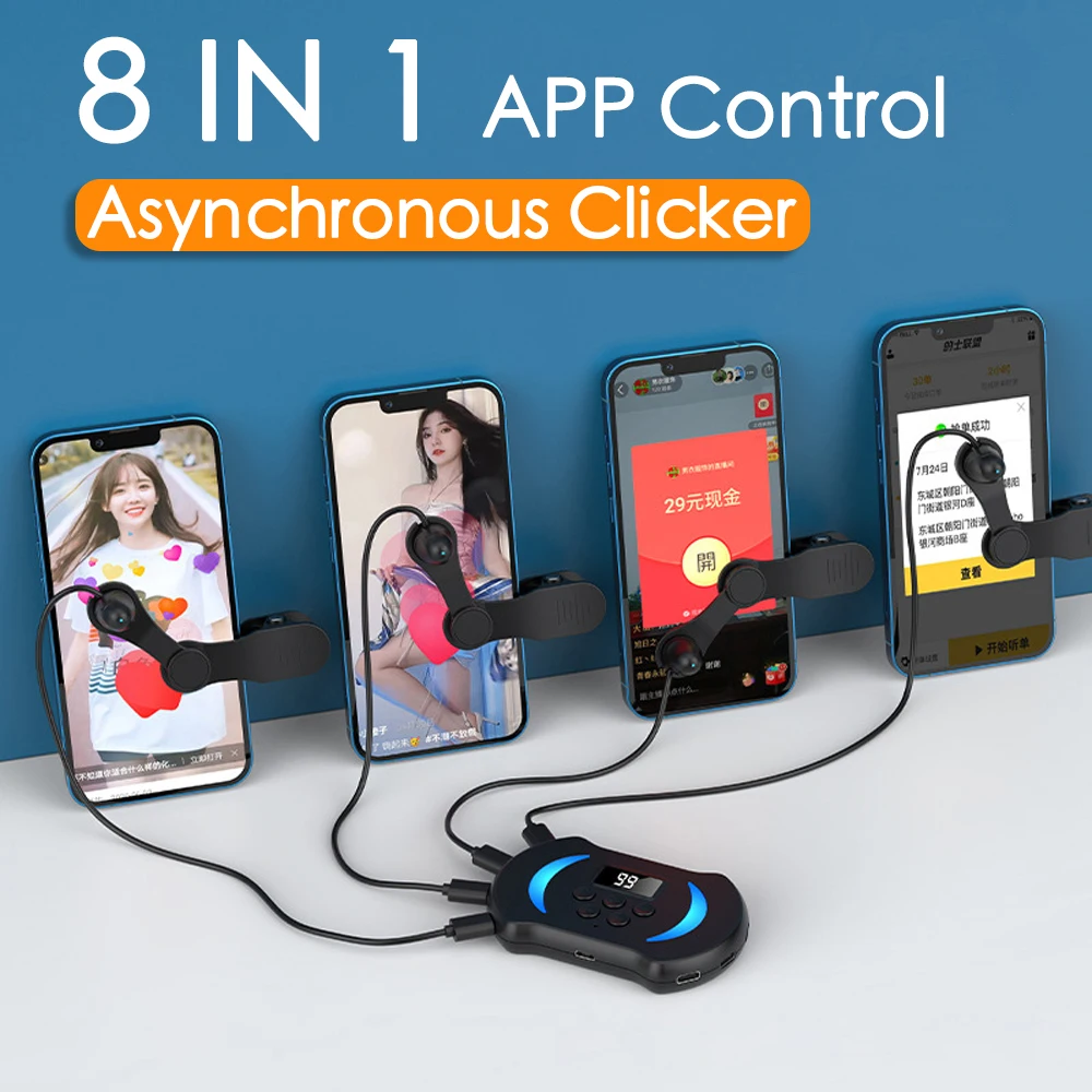  Auto Clicker, Auto Screen Clicker, Clip-on Clicker