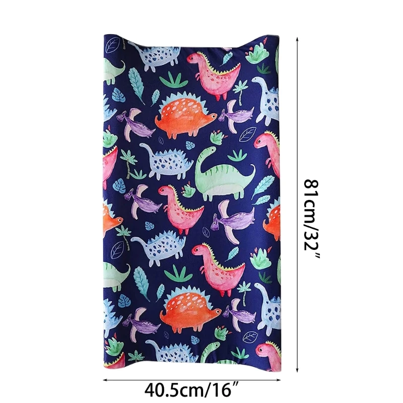 Baby Changing Pad Cover Changing Pad Cover Unisex Diaper Change Table Sheet for Baby Boys and Girls Fit 34''x16" Contoured Pad Cradle Sheets