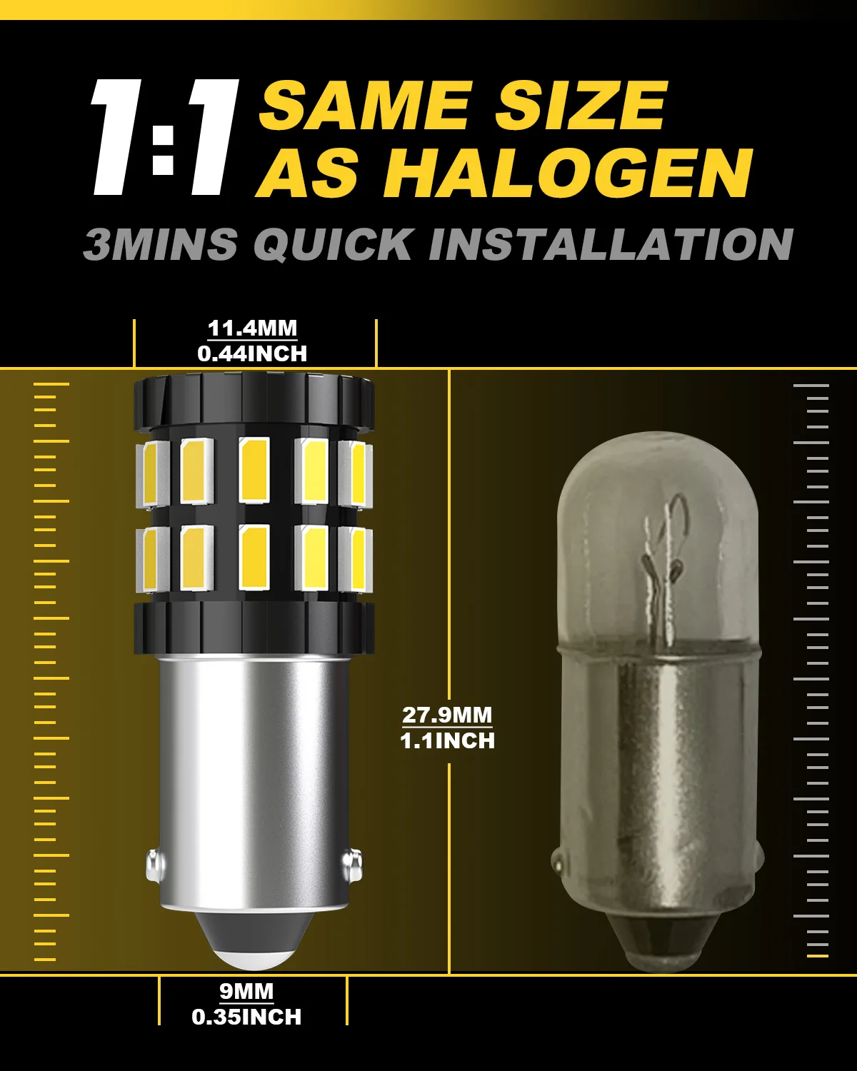 4x BA9S LED 전구 12V Ba9 T4W 53 1895 웨지 교체용 자동차 LED 실내등 표시등 페스툰 돔 맵 사이드 마커 트렁크 라이트