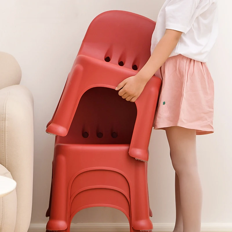 Children's Folding Chair Designer Child Room Furniture Wooden Chairs Car Kindergarten Baby Small School Plastic Safety Seats