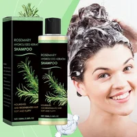 Rosemary Shampoo For Hair Thickness-Volumizing Strengthening-Hydrates Reduces Breakage-Sulfate-Free For Fuller Looking Hair