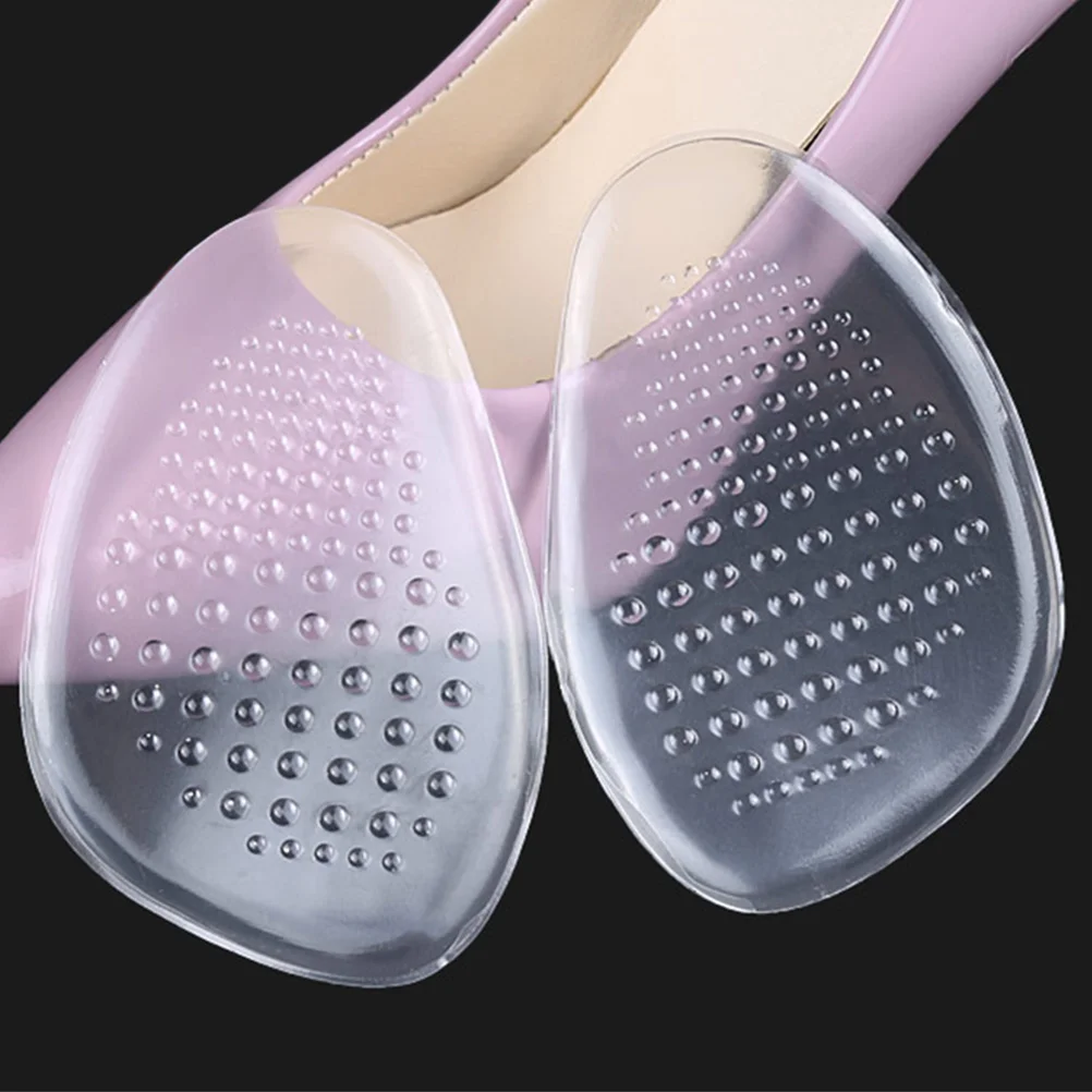 

1 Pair GEL Forefoot Ball of Foot Massage Cushions Shoe Insoles Metatarsal Pads Women Shoe Inserts for Foot Pain Relief
