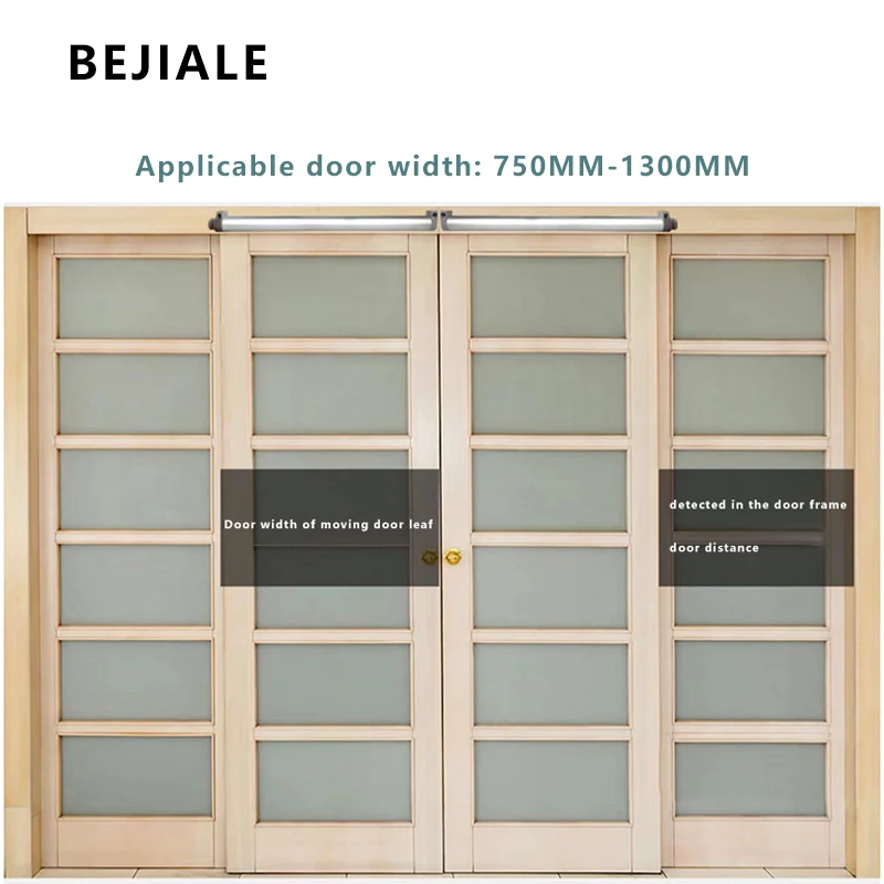 Sliding Door Closer Damping Aluminum Alloy Sliding Door Glass Simple Household Automatic Closer