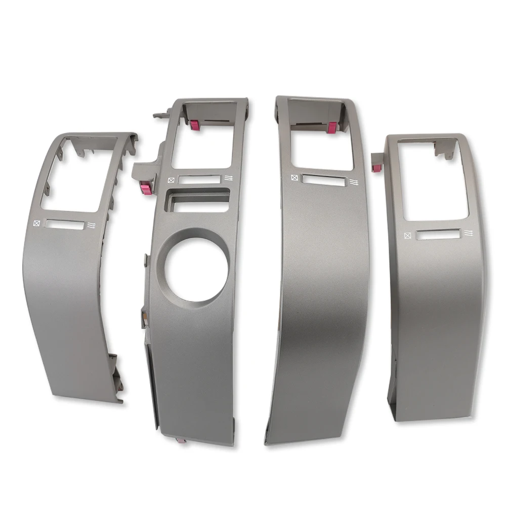 Shtuomoland 4 Pcs A/C Dash Air Vent Trim Panel Center Console Air Outlet Frame Cover - View #12