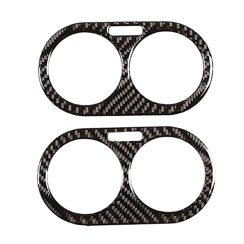 

Мягкая передняя крышка из углеродного волокна для выпускного отверстия автомобиля, отделка для Tiguan 2010-2016