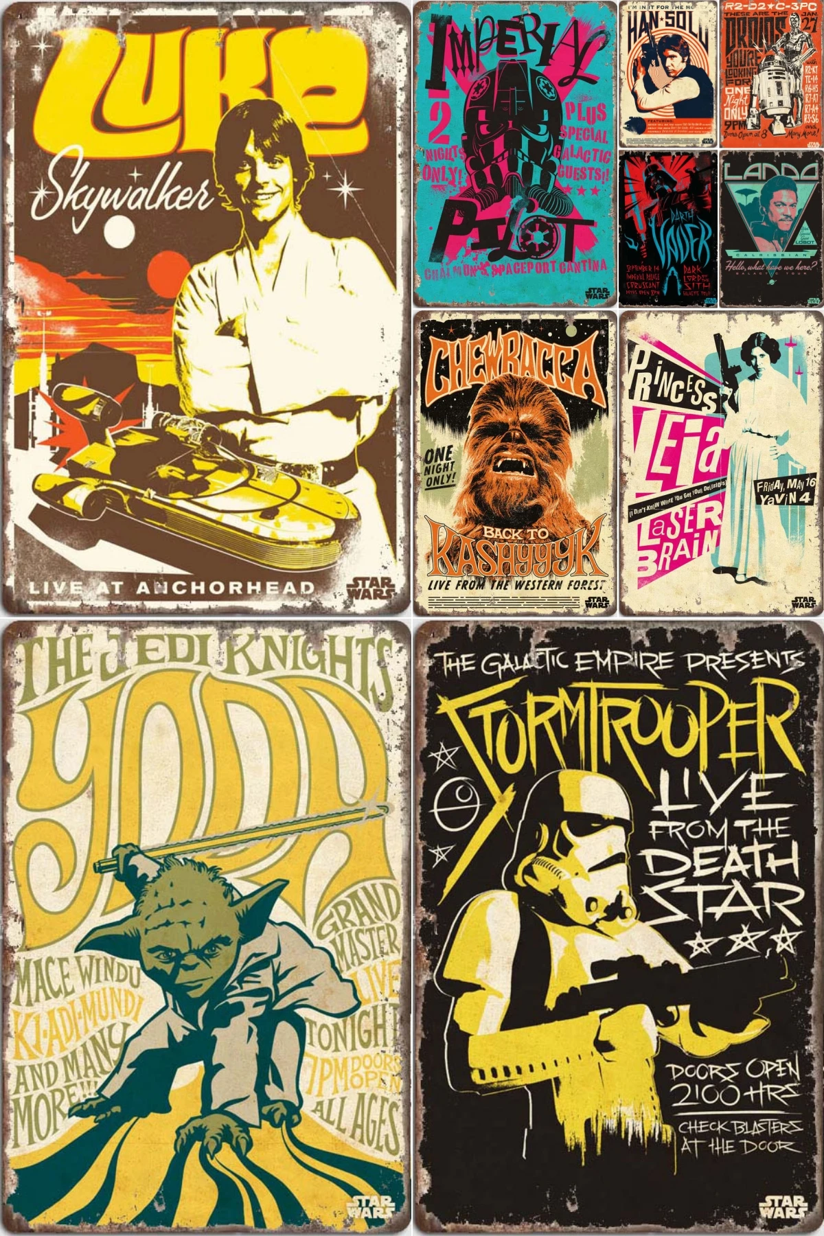 

Настенный декор для паба, Постер классического кино, украшения для комнаты для мужчин, жестяной знак, винтажный декор для бара, клуба, комнаты, украшение для дома