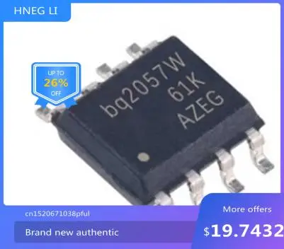 

100% NEW Free shipping BQ2057WSN SOP8 bq2057w