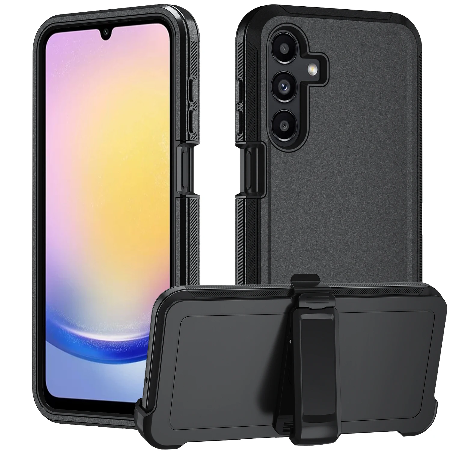 Ultimate Defender Phone Case with Belt Clip - Rugged Protection in Ott-Box Style