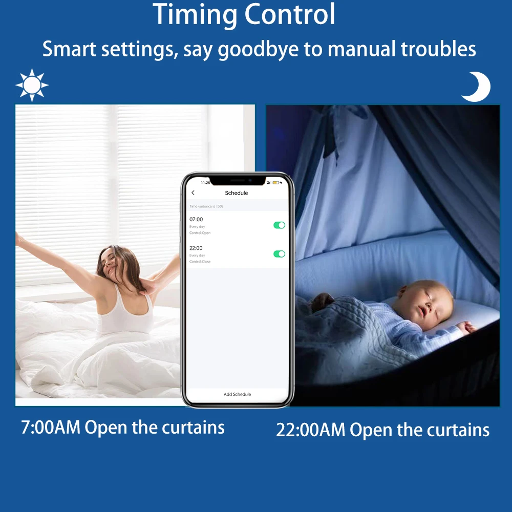 lifelibero tuya zigbee cortinas inteligentes wi fi sem broca 05