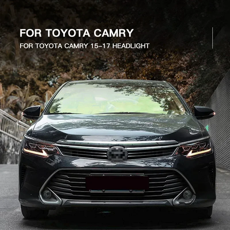 

2X Full LED Headlights For Toyota Camry 8th generation 2015-2018-2019 2020 2021 2022 2023-2024 LED RGB Headlight Assembly Series