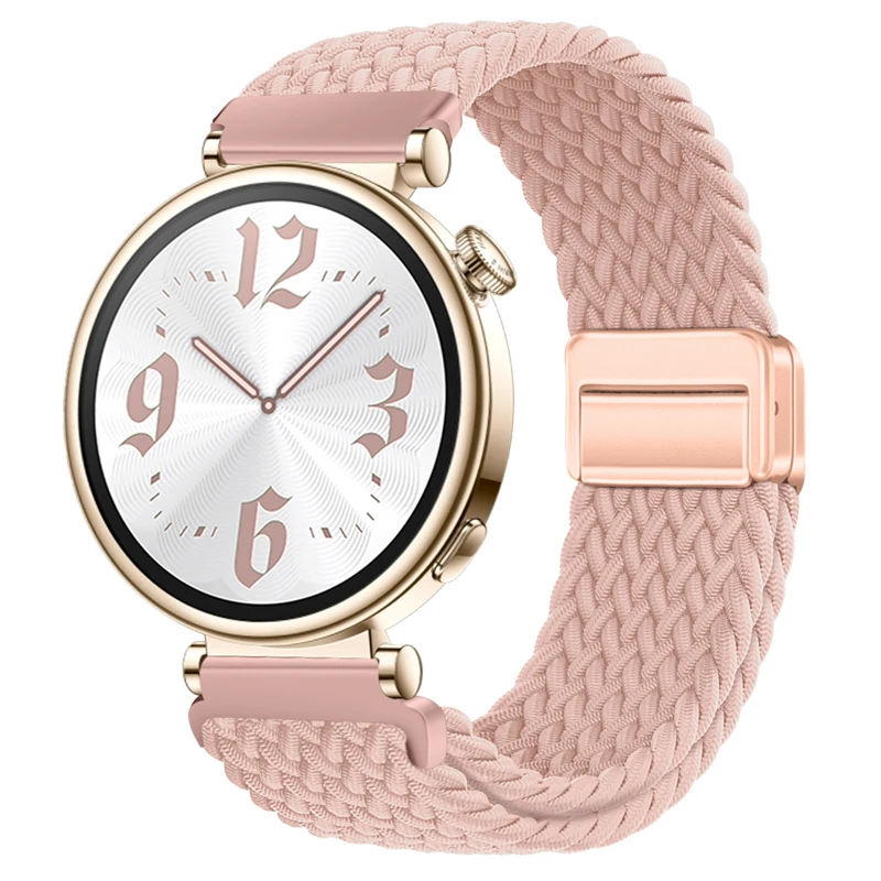 18mm Braided Magnetic Smartwatch Strap Bracelet Wristband