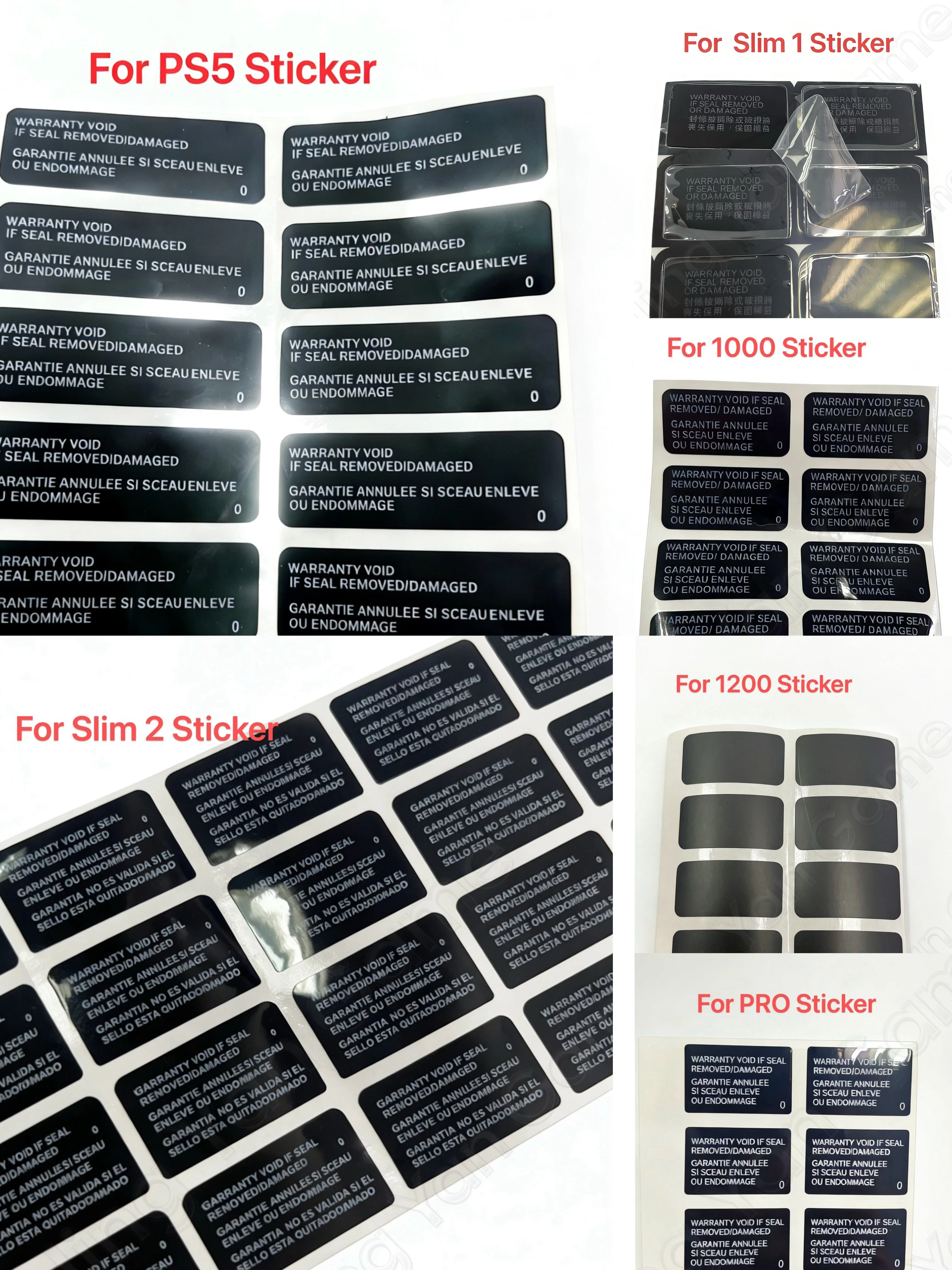 20Pcs/Lot Replacement for Ps4 1000 11XX 1200 20xx Slim Pro Housing Host ...