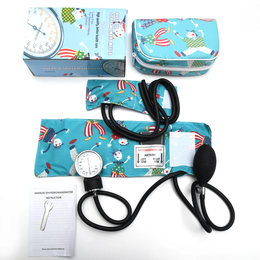 Blood Pressure Monitor Manual Tensiometer Sphygmomanometer Cuff for Child Baby