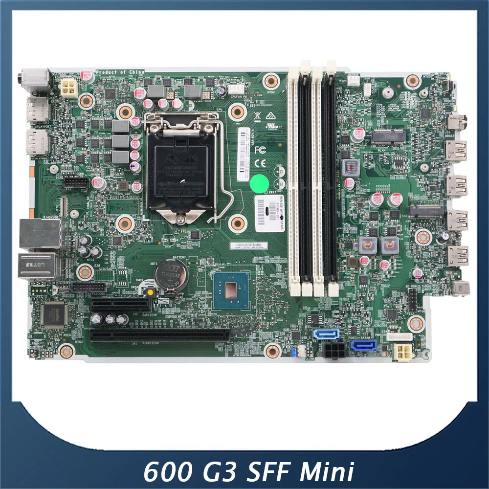 100% Working For HP 600 G3 SFF Mini Machine Motherboard 911988-001 901198-001 LGA 1151 DDR4 Original Quality 2 100 Working For HP 600 G3 SFF Mini Machine Motherboard 911988 001 901198 001 LGA 1151