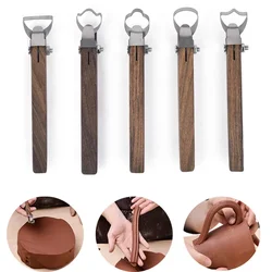 Tea Cup Water Utensil Handle Tool Pottery DIY Handmade Polymer Clay Sculpture Repair Scraper Lightweight and Easy To Use
