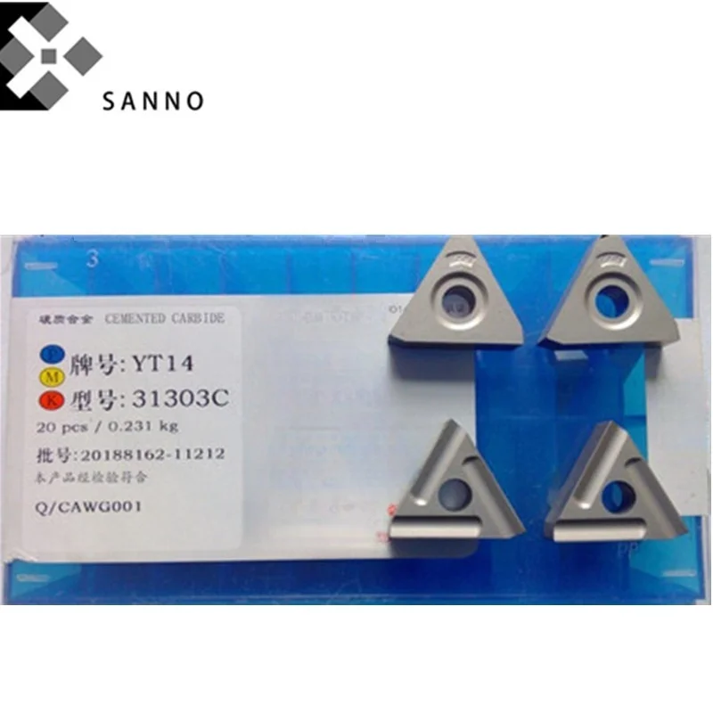 

20pcs/pack YW2 / YT15 / YT14 / YT5 / YW1 / 31303D / 31303C CNC Carbide Brazed Inserts Turning Milling Blade For Turning Tools