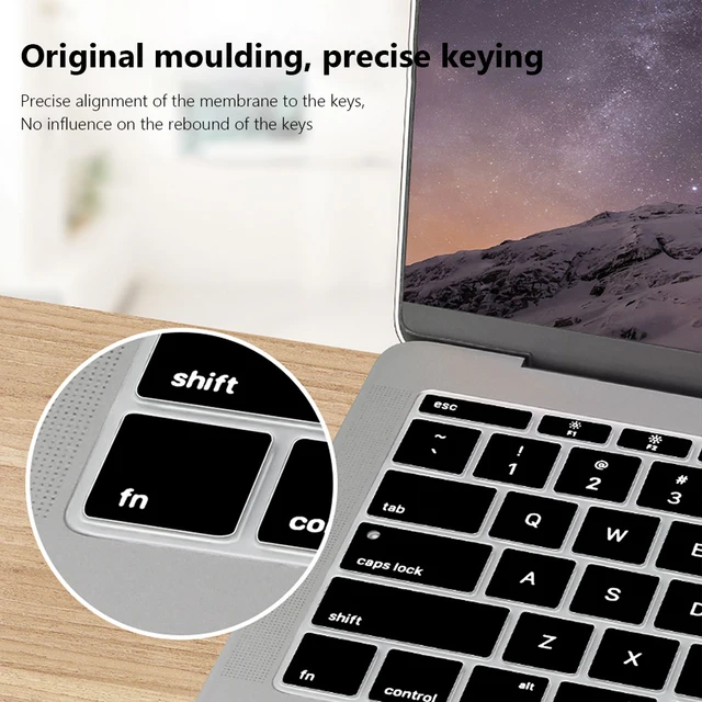 Waterproof Laptop Keyboard Cover for Apple MacBook Air 13 inch A2179 Silicone Notebook Protective Film Protector Skin Case 4