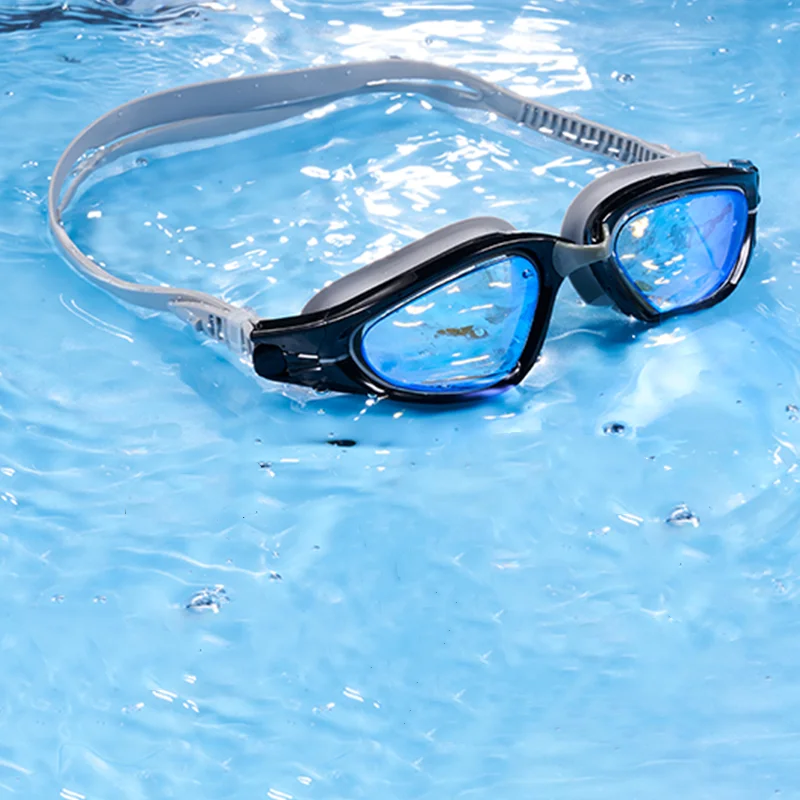 Adult Swimming Goggles Anti-fog Waterproof Protection Adult Adjustable Swimming Goggles for Men and Women