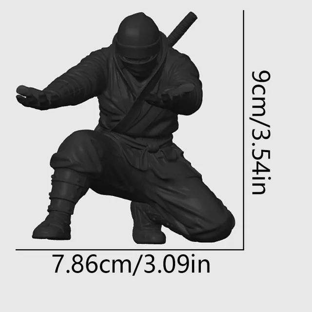 Porte-stylo Ninja imprimé en 3D, figurine unique, organisateur de papeterie, figurines de crayons, décoration de bureau, artisanat pour le rangement des stylos 6 Porte-stylo Ninja imprimé en 3D, figurine unique, organisateur de papeterie, figurines de crayons, décoration de bureau, artisanat pour le rangement des stylos 6
