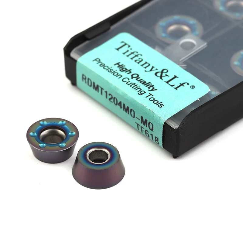 Твердосплавные пластины RPMT1003/RPMT10T3MOE/RPMT1204MO/TT/RDMT1204/MO/MQ/TF618, 10 шт.