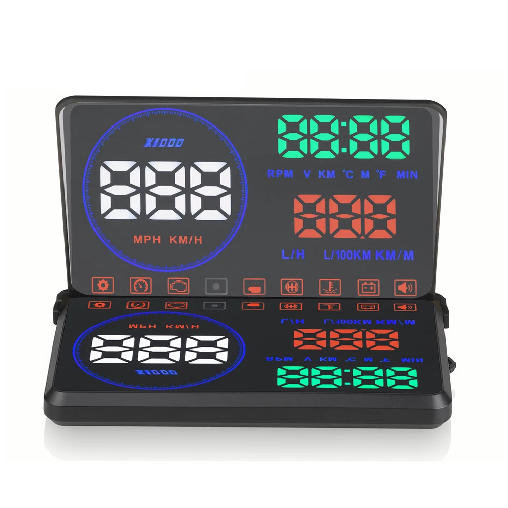 ڵ HUD ٷ ƿ 2012-2020 2021 ڵ ׼ OBD2 II EUOBD   ý 