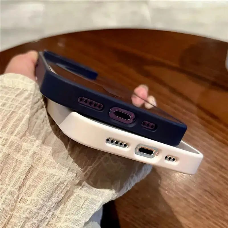 Luxury Magnetic Wireless Charge For Magsafe Case for iPhone 16 15 14 Plus 13 12 11 Pro Max Shockproof Soft Clear Bumper Cover