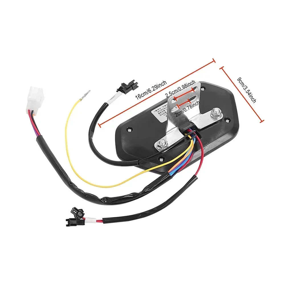 Electric Bike Dashboard LCD Display Screen Bicycle Meter Control Panel for E-Bike Scooter Dash Board Speedometer Odometer Parts