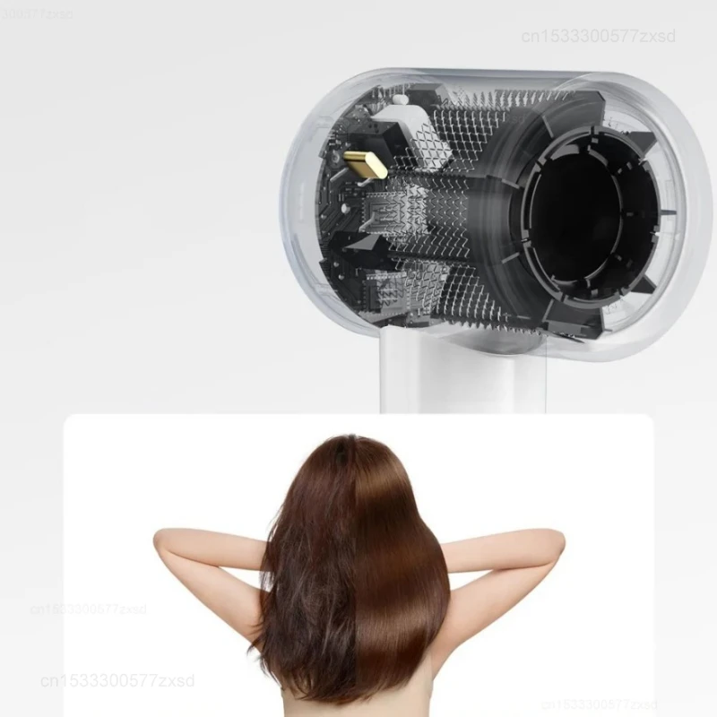 XIAOMI MIJIA H501 SE Hair Dryer High Speed 62m/s Wind Speed Negative Ion Hair Care 110,000 Rpm Powerful Dryers Household