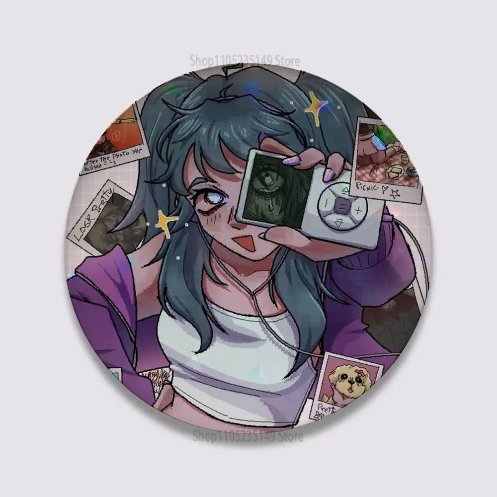 Cute Cartoon Badge Brooches – Handmade Backpack Accessories and Jewelry Gifts