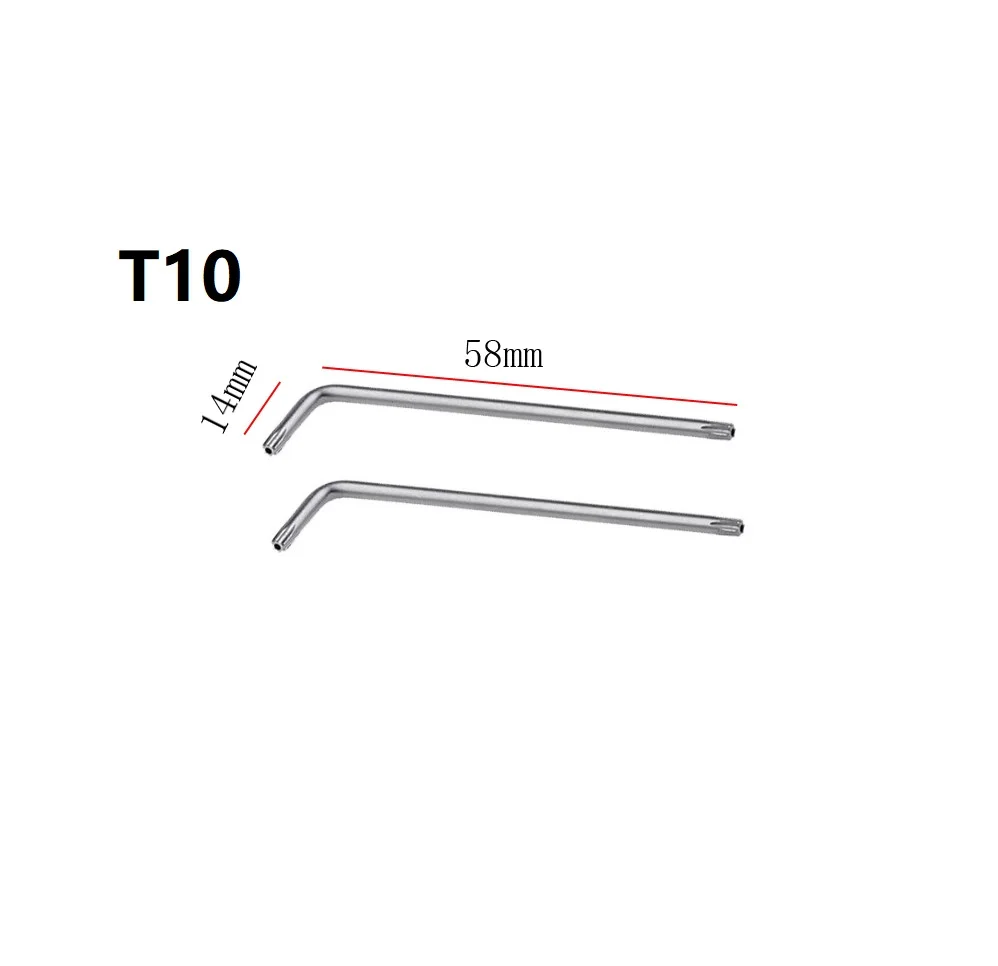 2 stücke Torx Hex Schlüssel Schraubendreher Schlüssel T30 T20 T25 T15 Legierung Stahl Doppel-Ende 2-weg Mini Torx schraubendreher Schraubenschlüssel Werkzeug – Detail 4