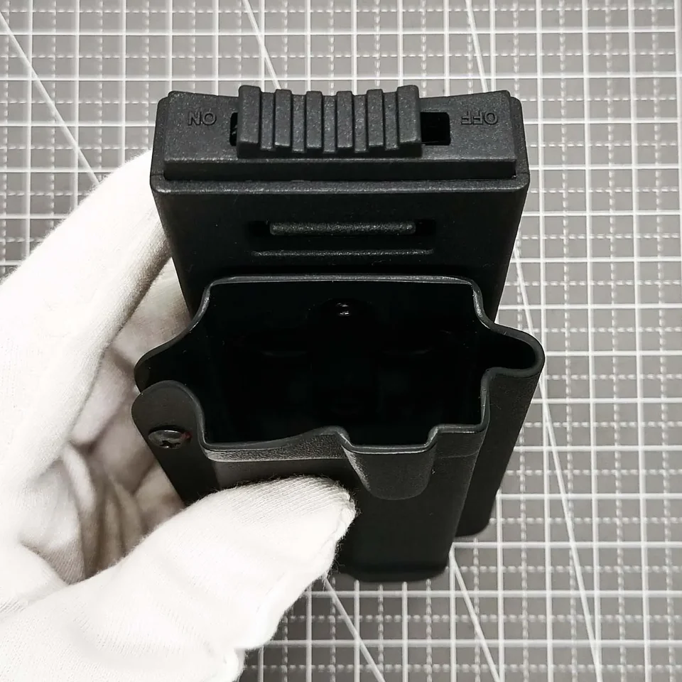 Clip & Carry Kydex Multitool Sheath For Leatherman MUT & MUT EOD - Made In USA (Multi-Tool Not Included) Multi Tool Holder Holster (Carbon Fiber Orange - Foto 7