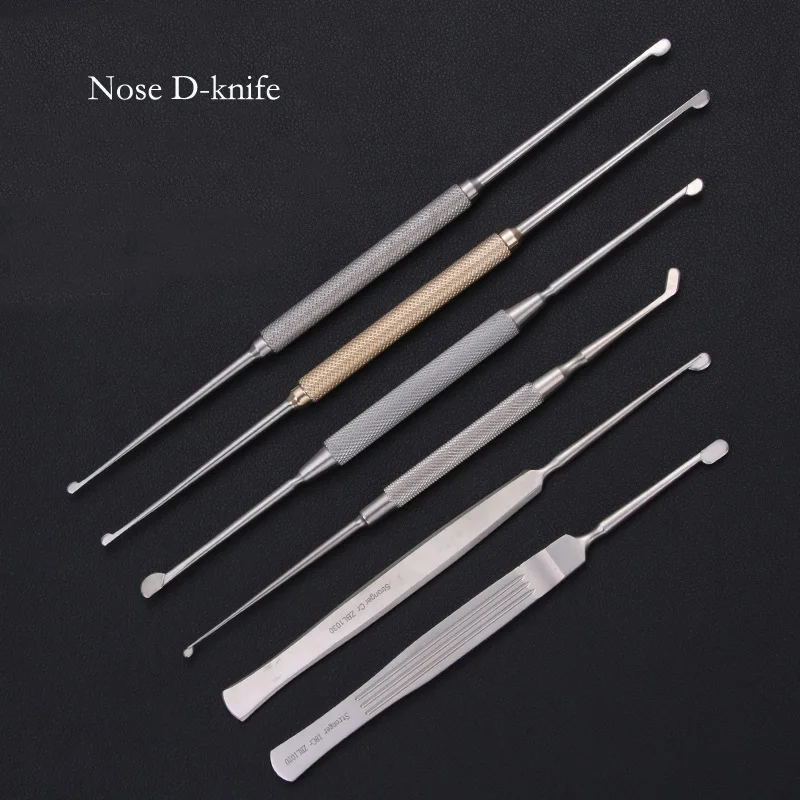 

Nasoplasty D knife D nose comprehensive cutter single and double head tool nasal septum instrument