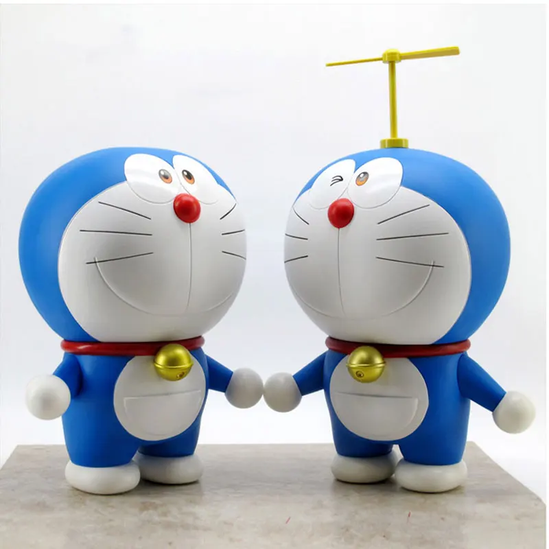 

30cm Anime Doraemon Action Figures Toys Anime Kawaii Desktop Ornament Decor Pvc Model Statue Toy Christmas Birthday Kids Gifts