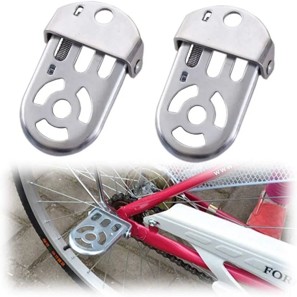 Bike Folding Foot Peg Rest Foot Peg for Bicycle Foot Plates Pedals