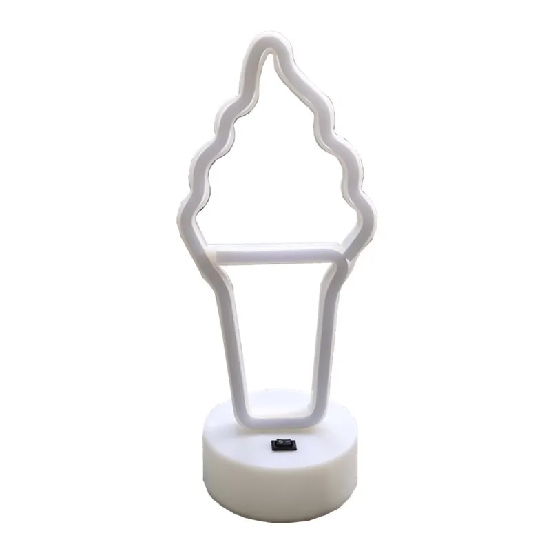 الآيس كريم LED