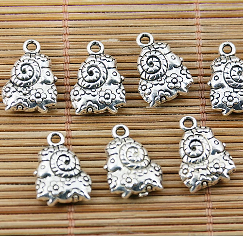 

10pcs 17*12mm hole 1.5mm tibetan silver tone cute baybay sheep design charms EF1565